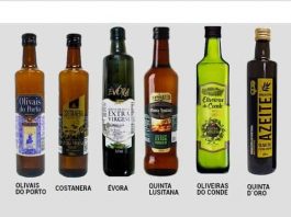 Marcas de Azeite que não podem ser vendidas segundo Ministério da Agricultura