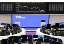 Ações europeias caem em meio a alta de juros e guerra. No Brasil projeção de mais queda da inflação AÇÕES EUROPEIAS CAEM