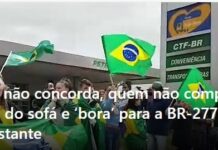 Atos contra eleição de Lula e irregularidades no pleito acontecem em todo Brasil ATOS CONTRA ELEIÇÃO DE LULA