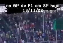 No GP Brasil de Fórmula 1 vaias a Lula tomam conta de Interlagos