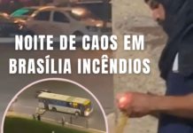 Brasília tem noite de caos com incêndios a ônibus e depredações Brasília tem noite de caos com incêndios