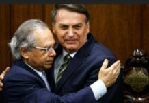 Representante do BofA faz homenagem ao ex-ministro da Economia, Paulo Guedes, que é ovacionado por lideranças em Nova York Brasil deve fechar 2022 com superávit superior