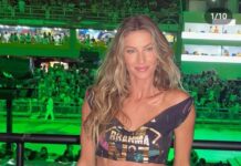 Gisele Bündchen aproveita Carnaval para trabalhar e embolsa US$ 2 milhões Gisele Bündchen aproveita Carnaval