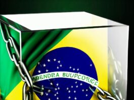 democracia está em risco no Brasil"