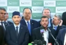 Parliamentary front against abuses of the Supreme Court states, “who was not elected by vote can not decide for the people” frente parlamentar contra abuso do stf