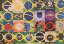 Saiba quanto custou o patrocínio da Caixa e governo federal para a exposição, políticos no lixo e bandeira de maconha