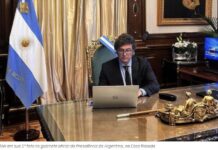 “Javier Milei está chocando o mundo” é a capa da Time com o presidente da Argentina