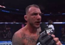 Brasileiro vence UFC e defende liberdade de expressão, manda recado após vitória