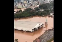 Prejuízo com loja da Havan destruída em lajeado é de R$30 milhões. Hang doou itens para comunidade, disponibilizou helicópteros para socorro e afirmou que manterá empregos