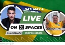 Musk afirma que brasileiros tem o direito de ouvir Bolsonaro, sobre live com VPN no X