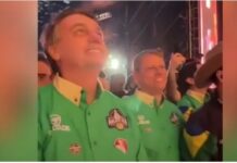 Festa do Peão de Americana recebe Bolsonaro com fogos de artifício