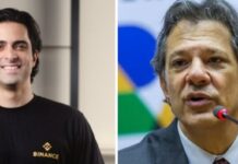 Haddad deixa Binance, chefiada por seu sobrinho, fora da nova tributação da Receita Federal