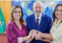 Fora da agenda senadoras negociam com Lula apoio à presidência do Senado