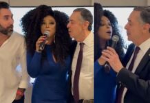 CEO do iFood  com destino da empresa no Brasil sendo decidido no STF, canta abraçado ao presidente da Corte em jantar