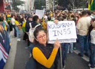 INSS. e manifestação na Paulista pela liberdade