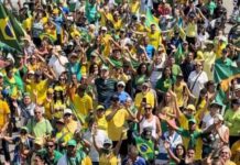 Pela segunda semana consecutiva brasileiros fazem manifestações pela anistia aos presos políticos e contra Lula e as decisões do STF