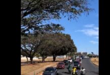 Brasília é tomada por carreata pela liberdade de Bolsonaro e exigindo ação do Congresso Nacional contra arbitrariedades de Moraes