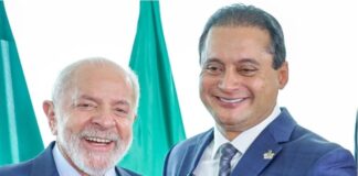 senador Weverton Rocha (PDT-MA) e Lula