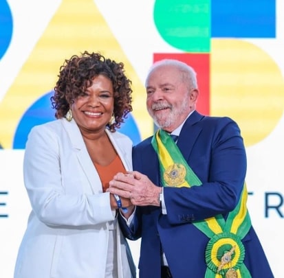 margareth menezes e lula cultura
