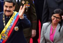 Anistia é anunciada para os presos políticos na Venezuela. Presídio de tortura será fechado, seguindo plano americano para transição à democracia Maduro e Delcy Rodrigues Venezuela. Imagem: Estatal da Venezuela