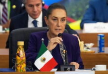 México comunica suspensão de fornecimento de petróleo a ditadura Cubana Presidente do México Cláudia. Imagem: Redes Sociais