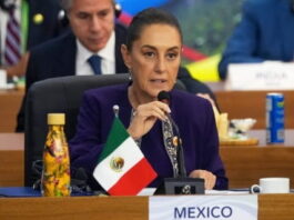 Presidente do México Cláudia. Imagem: Redes Sociais