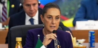 Presidente do México Cláudia. Imagem: Redes Sociais