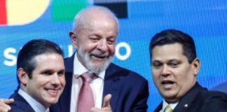 Alcolumbre, Lula, Hugo Motta