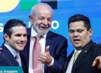 Alcolumbre, Lula, Hugo Motta