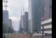 Manifestação com milhares em São Paulo pede anistia e prisão domiciliar para Bolsonaro