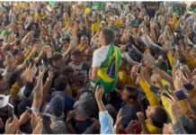 Brasileiros se unem a Nikolas Ferreira para encontro em Brasília pela justiça e liberdade. “Nossa bandeira jamais será vermelha”