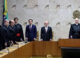 ministros do stf moraes, toffoli, gonet, gilmar mendes, fachin