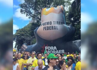 ACORDA BRASIL MANIFESTAÇÃO NA PAULISTA CONTRA STF