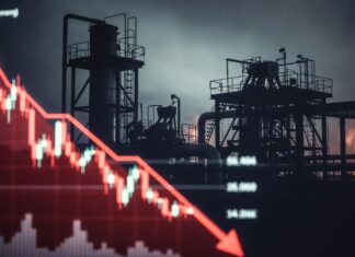 produção de petróleo cai, mercados