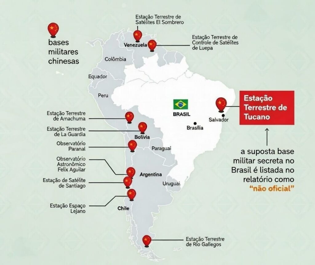 BASE ESTRATÉGICA DA CHINA NO BRASIL