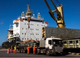 porto de santos greve caminhoneiros