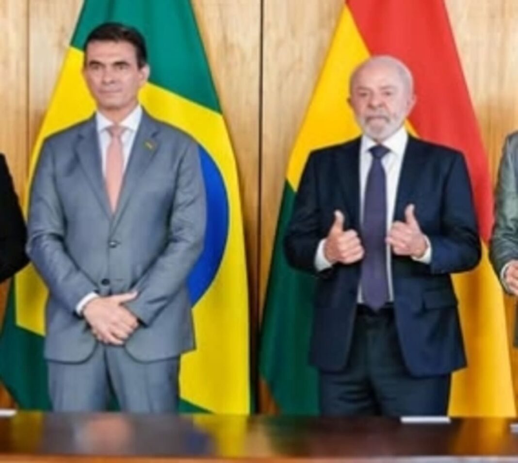 presidente da Bolívia, Rodrigo Paz e Lula. terrorismo