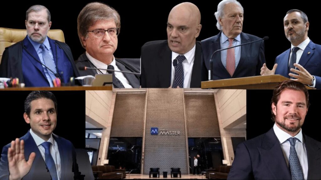 Banco Master emprestou milhões a ex-ministro, amigo e dono de empresa que Lula foi inaugurar; além de contratos milionários com o governo 1 stf-pf-pgr-e-vorcaro-do-banco-master-Moraes