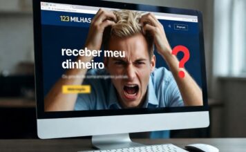 123 Milhas. rapaz desesperado para receber o pagamento da recuperação judicial