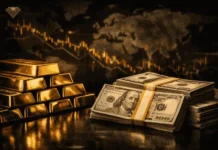 ouro, dólar