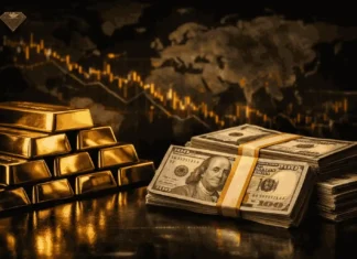 ouro, dólar