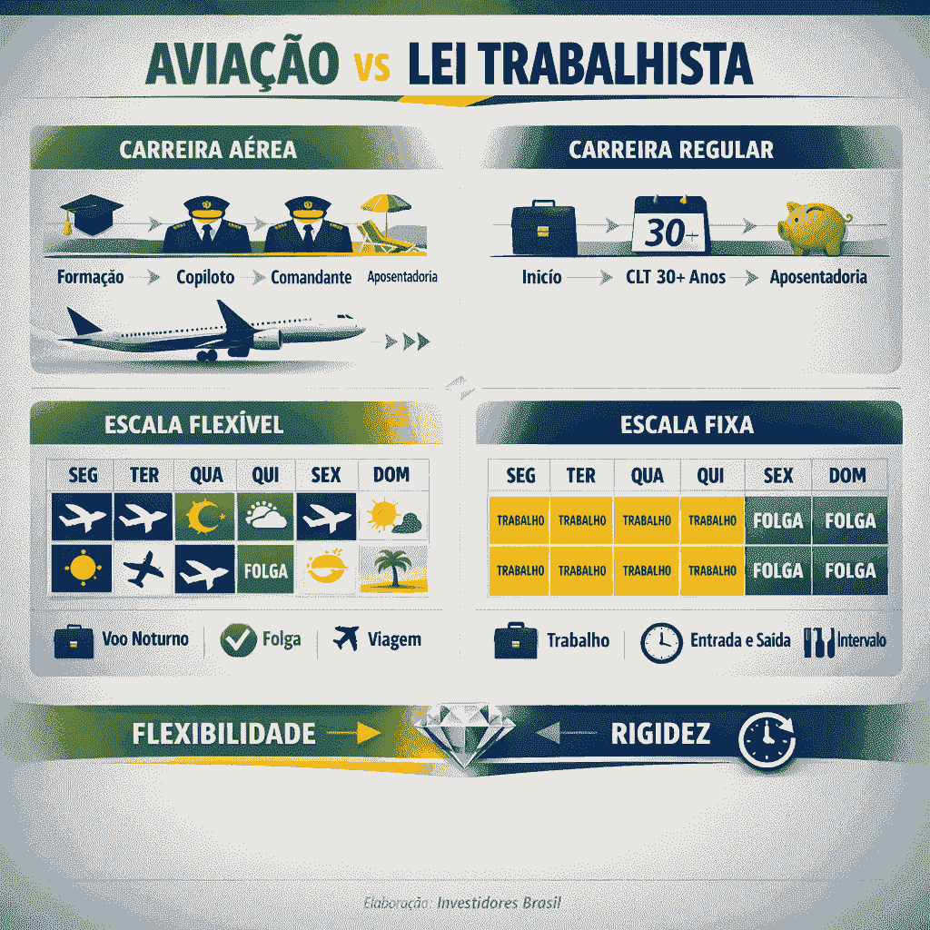 ESCALA 6x1, aviação