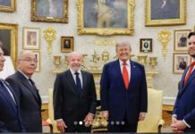 Lula evita coletiva com Trump, blinda imprensa e reunião de 3 horas termina sem acordo concreto na Casa Branca Lula, Trump, casa branca