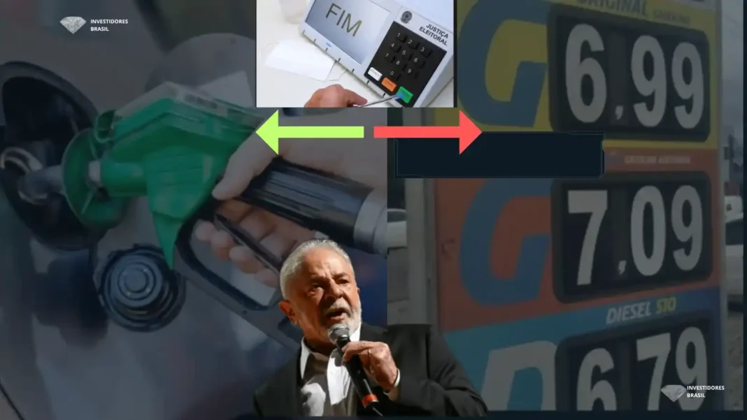 gasolina, eleição