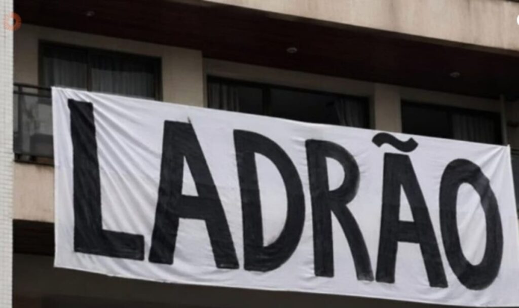 ladrão. lula