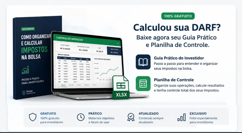 Guia e Planilha para Controle de DARF e Operações na Bolsa