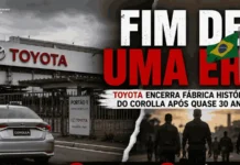 Toyota fecha fábrica histórica do Corolla após quase 30 anos e encerra ciclo industrial toyota, corolla