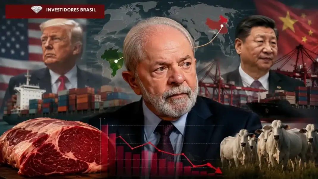 carne, exportação, china, trump
