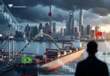O Brasil nunca esteve tão exposto à economia chinesa — e o alerta do Banco Mundial mostra por quê. A gigante desacelera, o bolso do brasileiro vai sentir economia chinesa, china