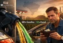 gasolina, etanol